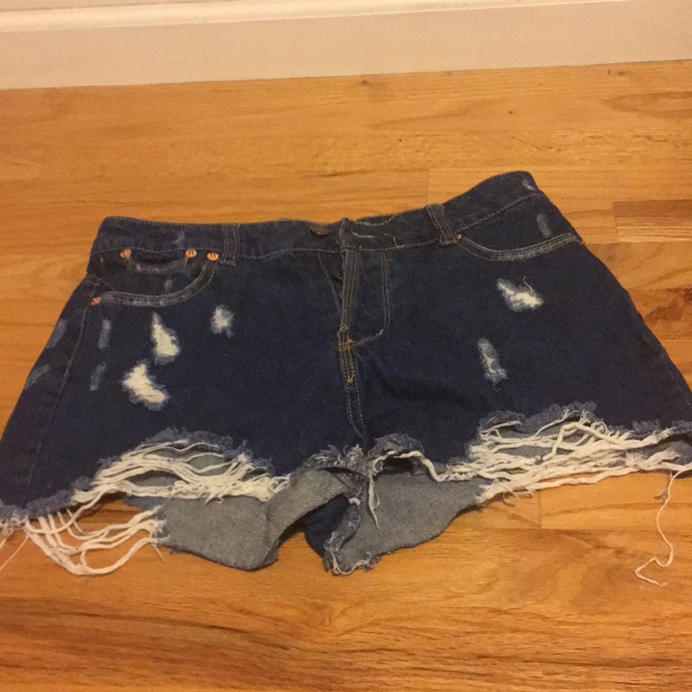 High wasted shorts